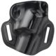 Galco Combat Master Leather Belt Holster, Right Hand, Black, CM134B