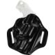 Galco Combat Master Leather Belt Holster, Smith &amp; Wesson Governor Revolver 2.75in, Right Hand, Black, CM308B