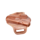 Galco Combat Master Concealment Leather Holster - Right Hand, Tan, For Glock 20/21/37 CM228