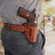 Galco Avenger Colt 1911/ Dan Wesson 1911/ Kimber 1911 OWB Belt Holster w/ Alligator Trim