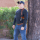 Galco Masterbilt Slabside Perfection Shoulder System Stow-N-Go IWB Holster, Leather, COLT 3 1/2in, Tan, SP212R