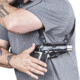 Galco Miami Classic Shoulder Holster System, Black, Ambidextrous, For Glock 17/22/31 - MC224B
