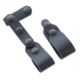Galco VHS Tie Down Set Leather Holster, Ambidextrous, Matte, Black, VHSTDB