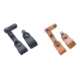 Galco VHS Tie Down Set, Leather, Black, Tan