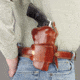 Galco Wheelgunner Belt Leather Holster for 4 inch N frame