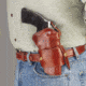Galco Wheelgunner Belt Leather Holster for 4 inch N frame
