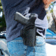 Galco Wraith 2 Belt/Paddle Holster, Glock 43, Black, Left, W2-801RB