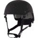 Galvion Batlskin Viper P4 Helmet, High Cut, Viper Front Mount and Interlocking Long Rails Option, Medium, Black, 4-0555-5106