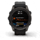 Garmin Fenix 7X ProSapphire Solar Edition Titanium with Fog Gray/Ember Orange Band Watch, 010-02778-14