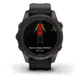 Garmin Fenix 7X ProSapphire Solar Edition Titanium with Fog Gray/Ember Orange Band Watch, 010-02778-14