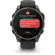 Garmin Fenix 8 Pro Unisex Watches, 47mm Case Diameter, Titanium Bezel, Black/Pebble Gray Silicone Band, 010-03198-00