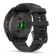 Garmin Fenix 8 Pro Unisex Watches, 47mm Case Diameter, Titanium Bezel, Black/Pebble Gray Silicone Band, 010-03198-00