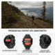 Garmin Fenix 8 Pro Unisex Watches, 47mm Case Diameter, Titanium Bezel, Black/Pebble Gray Silicone Band, 010-03198-00