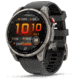Garmin Fenix 8 Pro Unisex Watches, 47mm Case Diameter, Titanium Bezel, Graphite/Black Silicone Band, 010-03198-10