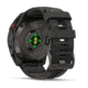 Garmin Fenix 8 Pro Unisex Watches, 51mm Case Diameter, Titanium Bezel, Black/Pebble Gray Silicone Band, 010-03199-00