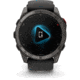 Garmin Fenix 8 Pro Unisex Watches, 51mm Case Diameter, Titanium Bezel, Black/Pebble Gray Silicone Band, 010-03199-00