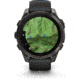 Garmin fenix 8 AMOLED 47mm GPS Watch, Sapphire, Carbon Gray DLC Titanium with Black/Pebble Gray Silicone, 010-02904-20