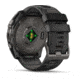 Garmin fenix 8 AMOLED 51mm GPS Watch, Sapphire, Carbon Gray DLC Titanium with Black/Pebble Gray Silicone, 010-02905-20