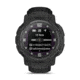 Garmin Instinct Crossover Watch, Tactical Edition, Solar, 45mm, Black, 010-02730-10