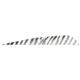 Gateway Barred Feathers, White 5 in. RW 50 pk., 500RPBWH-50