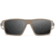 Gatorz Sentix Glasses, Smoke w/ Anti-Fog, Tan/Matte Black Logo, Medium, GZ-18-302