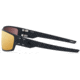 Gatorz Warhawk Sunglasses, Black, Matte Black Logo, Digitally Optimized Polarized OPz Gold Mirror, Black, One Size, 841235127328