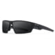 Gatorz Warhawk Sunglasses, Black, Matte Black Logo, MilSpec Ballistic Smoke, w/ Anti-Fog, ANSI Z87.1, Black, One Size, 841235127311
