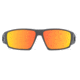 Gatorz Warhawk Sunglasses, Graphite, Matte Black Logo, Digitally Optimized Polarized Opz Sunburst, Graphite, One Size, 841235127342