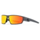 Gatorz Warhawk Sunglasses, Graphite, Matte Black Logo, Digitally Optimized Polarized Opz Sunburst, Graphite, One Size, 841235127342