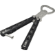 Gen Pro Baby Butterfly Bottle Opener with Clip, Black-Silver GPBFBB