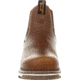 Georgia Boot AMP LT Wedge Steel Toe Waterproof Chelsea Work Boot - Mens, Medium, Brown, 10, GB00353-100M