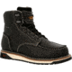 Georgia Boot AMP LT Wedge Waterproof Moc-Toe 6in Work Boot - Mens, Medium, Black, 9.5, GB00475-095M