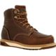 Georgia Boot AMP LT Wedge Waterproof Moc-Toe 6in Work Boot - Men's, Wide, Brown, 11, GB00429-110W