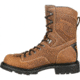 Georgia Boot Comfort Core Waterproof Logger 8 inch Work Boot w/Composite Toe - Mens, Crazy Horse, 10.5 Wide, GB00123-105W