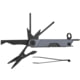 Gerber Armbar Mini Multi-Tool, 1.5in Black Oxide Plain Blade, Urban Blue Aluminum Handle, 1072681