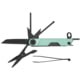 Gerber Armbar Mini Multi-Tool, 1.5in Black Oxide Plain Blade, Mint Green Aluminum Handle, 1072682
