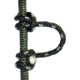 Gibbs Super Flex D-Loop, Black, 25 ft, SLF25BLK