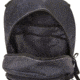 Girls With Guns Midnight Deluxe Backpack w/ Lockable Concealed Carry, Black/Shade Blackout Camo, 10 in x 19 in x 7.5 in, 70637