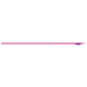 Gold Tip Fiberglass Arrows, Pink 1 doz. FIBPKA25