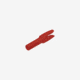 Gold Tip Nock, .166 GTO 5gr, Ruby, 1dz, NOCKGTORB12