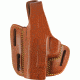 Gould &amp; Goodrich Three Slot Pancake Concealment OWB Belt Holster, S&amp;W M&amp;P 9mm/.40/.357, Left Hand, Chestnut Brown, 803-MPLH