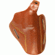 Gould &amp; Goodrich Three Slot Pancake Concealment OWB Belt Holster, Ruger 4in BBL &amp; Similar, Right Hand, Chestnut Brown, 803-94