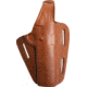 Gould &amp; Goodrich Three Slot Pancake Concealment OWB Belt Holster, Springfield XD4 9mm, Right Hand, Chestnut Brown, 803-XD4