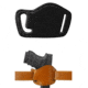 Gould &amp; Goodrich 893 Ambidextrous Concealment Holster, Black, Chestnut Brown
