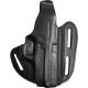 Gould &amp; Goodrich Three Slot Pancake Concealment OWB Belt Holster, SIG Sauer P225/228/229, Right Hand, Black, B803-229