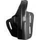 Gould &amp; Goodrich Three Slot Pancake Concealment OWB Belt Holster, S&amp;W M&amp;P 9mm/.40/.357, Right Hand, Black, B803-MP
