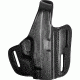 Gould &amp; Goodrich Three Slot Pancake Concealment OWB Belt Holster, S&amp;W M&amp;P 357 Compact, Right Hand, Black, B803-MPC