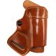 Gould &amp; Goodrich Small of Back Concealment OWB Belt Holster, Glock 17/22/31, Right Hand, Chestnut Brown, 806-G17