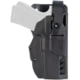 Gould &amp; Goodrich TELR X3000 Non-Light Bearing OWB Holster, Duty Belt, Glock 23, Left, Hood, Plain, Black, X3000-23H-1LH