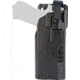 Gould &amp; Goodrich TELR X4000 Light OWB Belt Holster, SIG Sauer P320 X5, No Hood, Belt Loop, Right Hand, Black, X4000-09MN-1